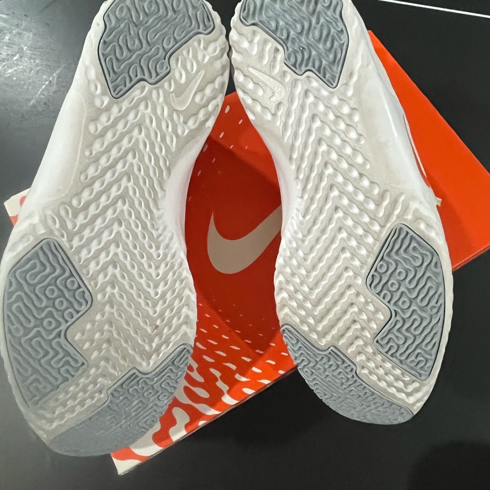 Nike White and Yellow Athletic Shoes - Picture 6 of 6